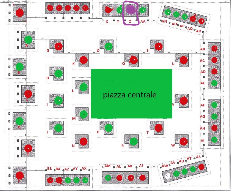 mappa della posizione dell'appartamento T2 Z
